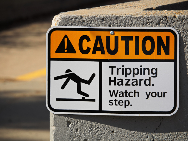 Hazard on the ground. Responsibility at the top.