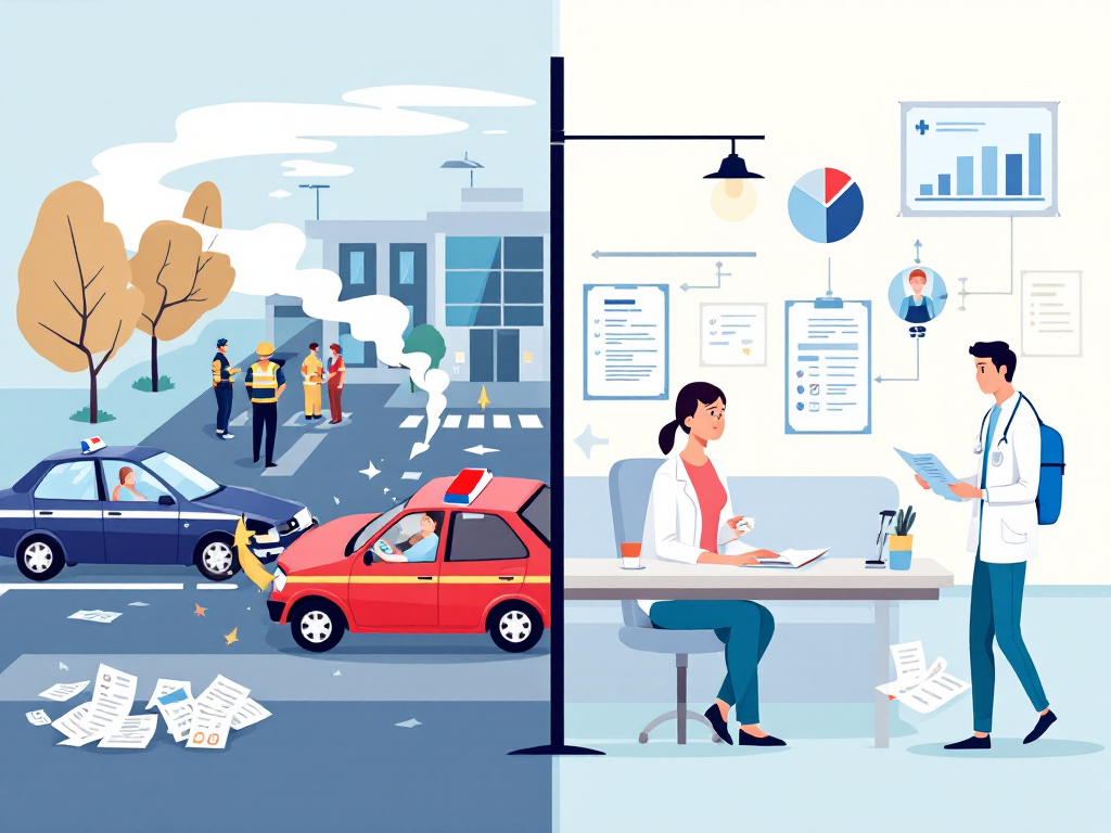 who pays medical bills after a car accident