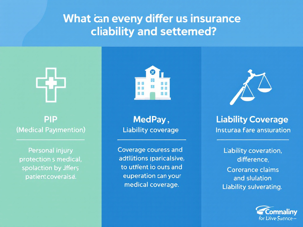 pip vs medpay vs liability coverage explained