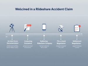 rideshare accident claim steps