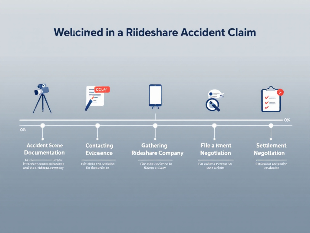 rideshare accident claim steps