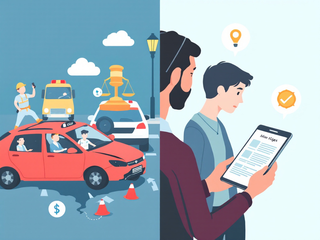 uber accident passenger rights