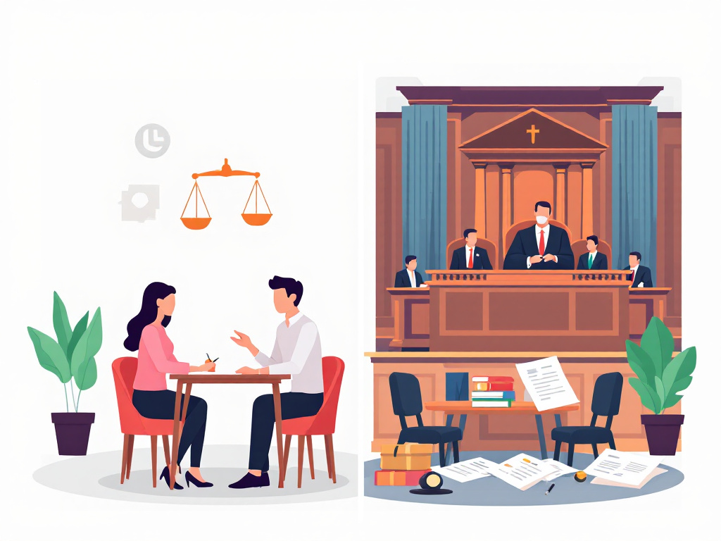 mediation vs trial in car accident lawsuits