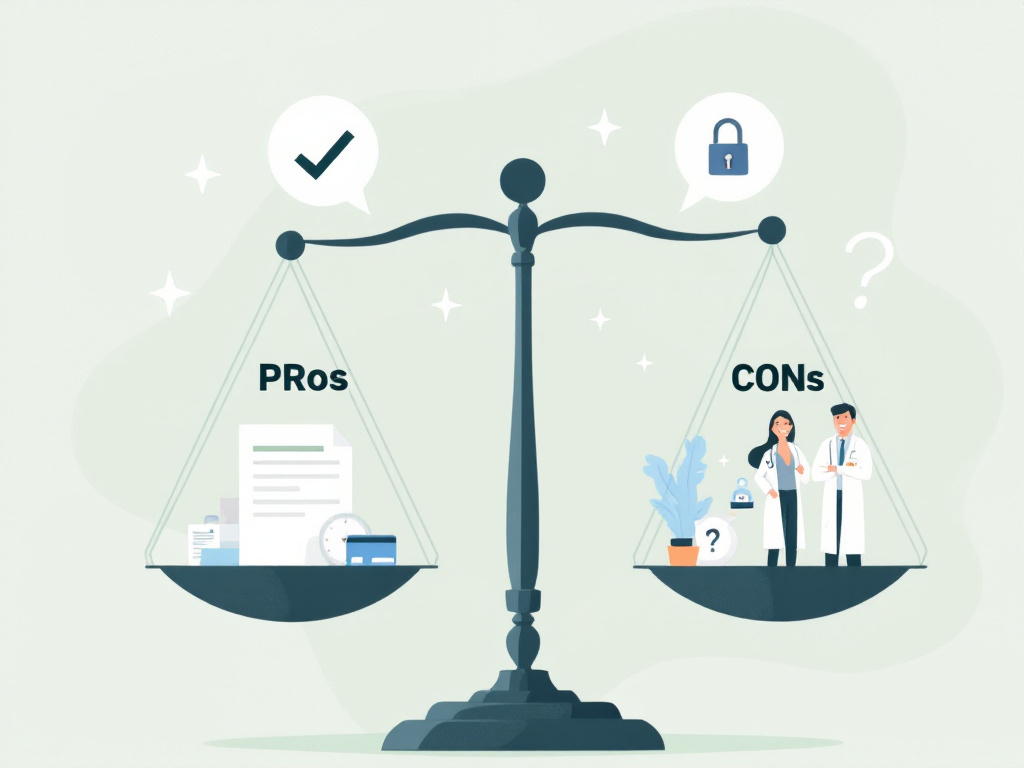 releasing medical records to insurance pros and cons